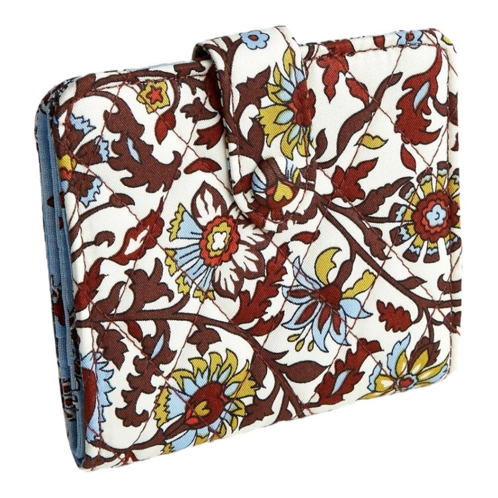 Vera Bradley Women's Cotton Small Tab Wallet NWT